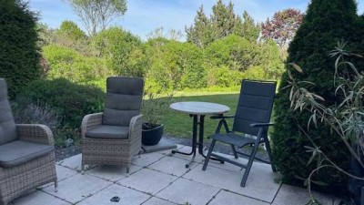 Ruhiges Appartement am Golfplatz "Seddiner See" mit grünem Weitblick von der Terrasse