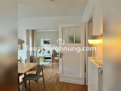 Tauschwohnung: Wunderschöne Altbauwohnung 3,5 Zimmer im grünen Mauritz