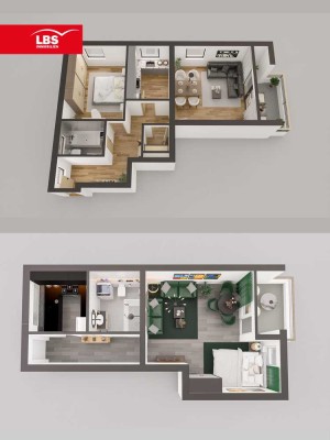 Zwei attraktive Wohnungen – Kapitalanlage im Doppelpaket