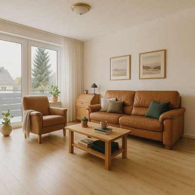 Helle Erdgeschosswohnung Wohnung mit Balkon und Garage in Aplerbeck
