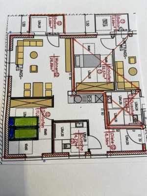 Helle 2-Zimmer Neubau-Wohnung mit Balkon im 1. OG in Paderborn