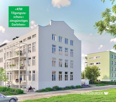 Hübsche 2-R-WE mit großem Balkon