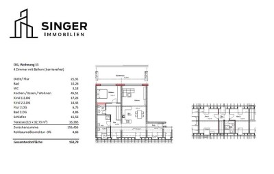 *Luxus* 5-Zimmer Penthouse Wohnung