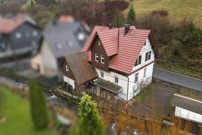 Schnäppchenhaus in der Natur - Masserberg OT Einsiedel!!