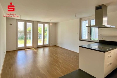 3-Zimmer-Erdgeschosswohnung mit Terrasse und eigenem Garten
