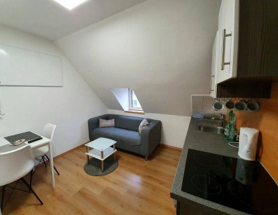 Ideal für Kurzaufenthalte: möbliertes Apartment in Linz, nähe Bahnhof