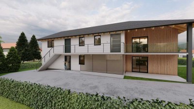 Barrierefreier Zugang - Neubauwohnung in Gangkofen