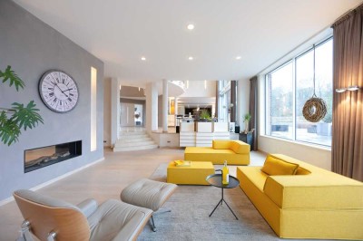 Architektonisches Statement mit klaren Linien