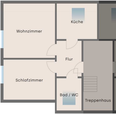 2-Zimmer Wohnung in Schorndorf, 40m²