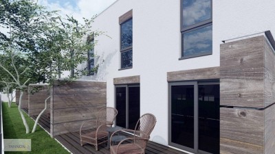 Bruck / Leitha - Neubauprojekt: Reihenhäuser mit Einfamilienhauscharakter