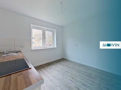 Helle und gut geschnittene 2-Zimmer-Wohnung mit BALKON und modernem Wannenbad