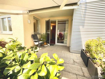 *     *     *
schönes Wohnen im Alter!
Erdgeschoss-Terrassenwohnung
im Betreuten Wohnen in Schwab