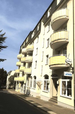 Lichtdurchflutete 2-Zimmer Terrassenwohnung mit gehobener Innenausstattung in Plauen Innenstadt