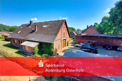 Landleben mit Bauernhaus. Scheune und viel Platz!