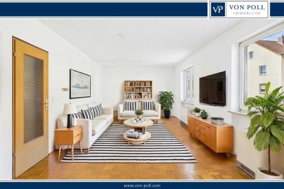 RESERVIERT! Erdgeschosswohnung mit Terrasse und Garten - Einladendes Zuhause mit Charme und Komfort