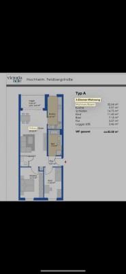 Helles Zimmer in stilvoller Wohnung zur Zwischenmiete in  Hochheim am Main