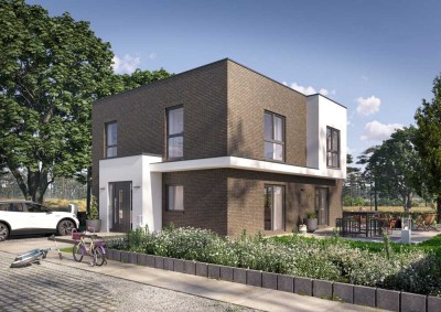 Nur bei Danhaus: Massiv gemauerte Klinkerfassade serienmäßig inklusive!