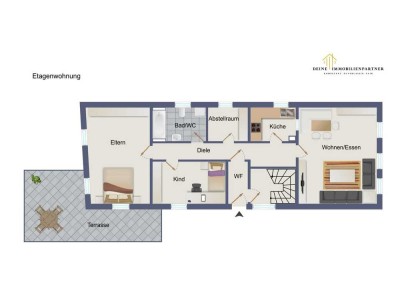 Kapitalanlage mit Geschichte – modernisierte 3-Zimmer-Wohnung!