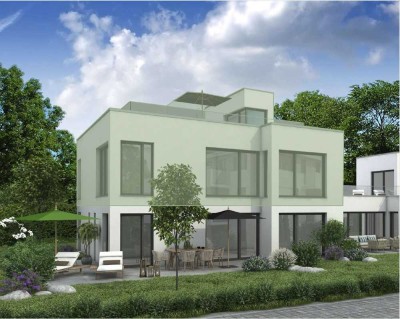 Familienfreundlicher Luxus in München-Gräfelfing: Architektonisch hochwertig, gemütlich-Dachterrasse