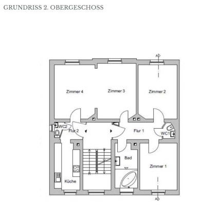 Helle 3,5-Zimmer Wohnung in Frankfurt Gallusviertel