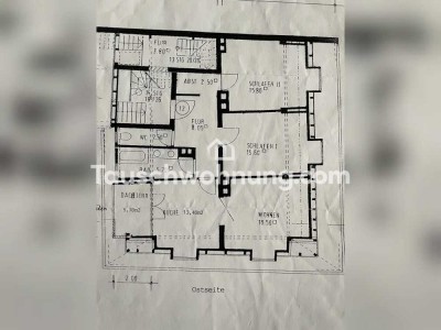 Tauschwohnung: Tausche 3-Z. Wohnung mit Balkon gegen 4-5-Z. Wohnung