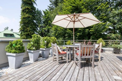 NONNTAL GANZ PRIVAT | Premium-Maisonette mit 83 m² Dachterrasse in Nonntaler Bestlage