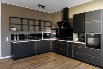 Stilvoll wohnen in Klecken – Erdgeschosswohnung mit exklusiver Küche und Terrasse