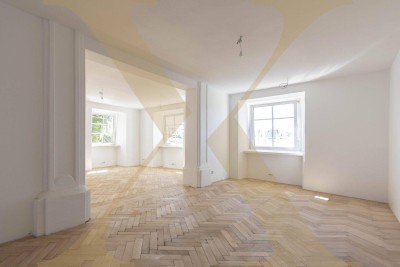 ERSTBEZUG nach Sanierung! Charmante 5-Zimmer-Wohnung mit 2 Bädern im Painherrnhof in Leonding zu vermieten!