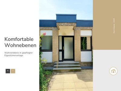 Gepflegtes Reihenmittelhaus mit Gartenblick u. Garage - Sommerfeeling inklusive - Erbpachtbasis