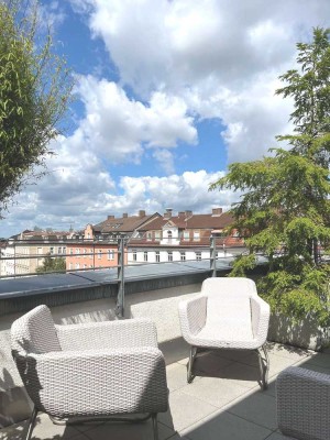 Exklusive 4-Zimmer-Penthousewohnung mit sonniger Dachterrasse in München-Haidhausen