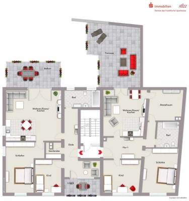 Maintal-Wachenbuchen: Eigentumswohnungen und Einfamilienhäuser am Waldrand zu verkaufen