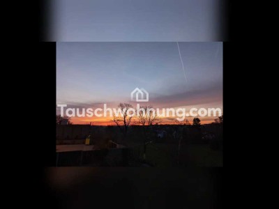 Tauschwohnung: Maisonettwohnung 3-Zimmer mit Ausblick