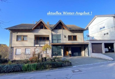 *** sehr gepflegte Maisonette-Wohnung mit Gartenanteil und Garage ! ***