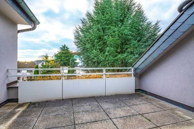 Maintal-Dörnigheim: Großzügige 3-Zimmer-Dachgeschoss-Wohnung mit toller Dachterrasse