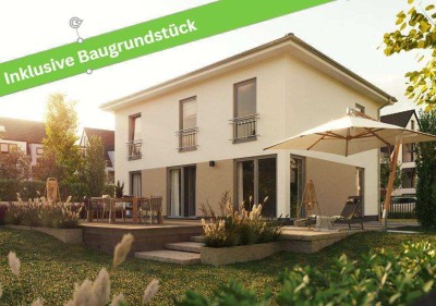 INKLUSIVE Baugrundstück: Schick und gradlinig – die perfekte Form zum stadtnahen Wohnen in Knüllwald