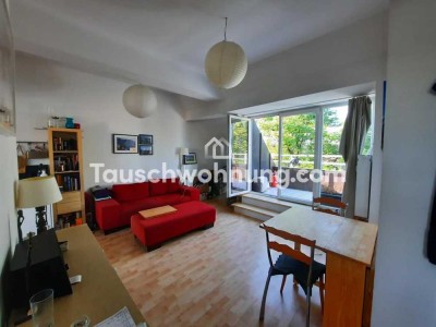 Tauschwohnung: Tausch 2 Zi. mit Dachterasse gegen 3- 4 Zi.