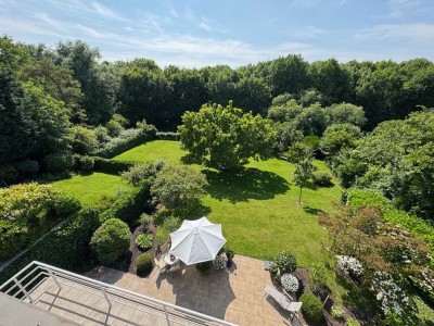 Exklusive Familienvilla mit Terrassen-Oase und Weitblick in den Rheinauen von Kaiserswerth