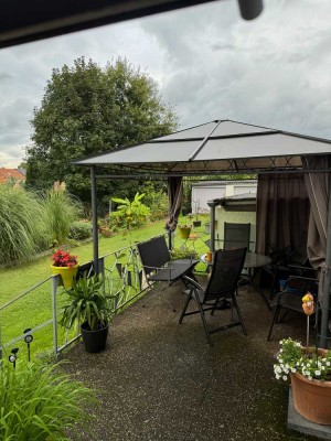 Großzügige 3,5-Zimmer-Wohnung mit Einbauküche und tollem Garten in Linkenheim-Hochstetten