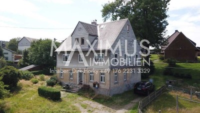 Sanierung oder Neubau - Mehrfamilienhaus mit traumhaftem Grundstück in Zwönitz - Hormersdorf