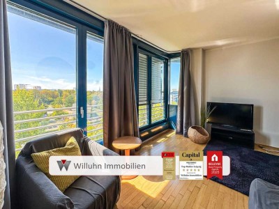 Bezugsfrei mit Dachterrasse und Weitsicht! Stellplatz & Klimaanlage