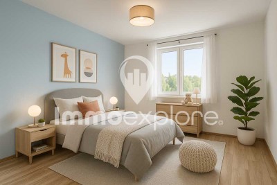 Renovierte 3-Zimmer-Wohnung mit Balkon, TG-Plätzen und Top-Lage in Usingen