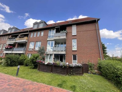 Renovierte 3-ZKB-Balkonwohnung  in sehr schöner Anlage in Heppens zu vermieten!