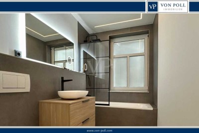 Bezugsfreie, hochwertig modernisierte 3-Raumwohnung mit Terrasse im eigenen Garten in Dresden-Cotta