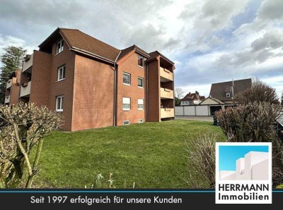 Zentrale und gepflegte 2-Zimmer-Wohnung mit Loggia in Springe