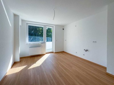 Traumhafte Ein-Zimmer-Wohnung mit Aufzug und Balkon in Düsseldorf-Friedrichstadt