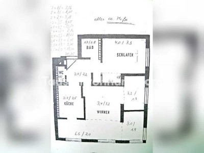 Tauschwohnung: Suche kleinere Wohnung für mich alleine