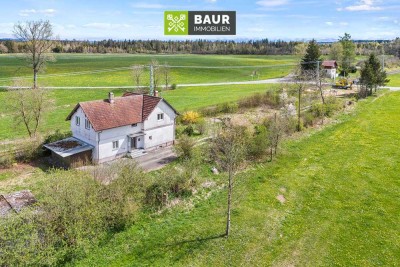 360°| Ehemaliger Bahnhof bei Kißlegg mit großem Grundstück! Für Handwerker und Selbermacher.