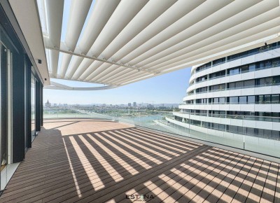 Familientraum mit Blick über Wien - Neubauwohnung Nähe "UNO City"