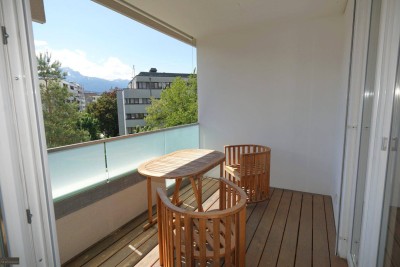 Moderne 2-Zimmer-Wohnung mit Loggia, TG-Platz und Lift – ruhige, sonnige Südwestlage am Sillzwickel!