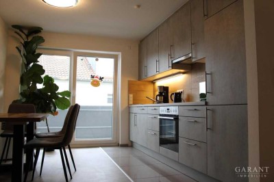 Exklusive, wunderschöne 3 Zimmer-Wohnung mit Balkon u. TG-Stellplatz im schönen Frankenbach